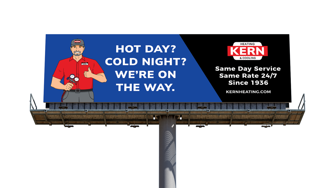 Kern: Billboard site preview