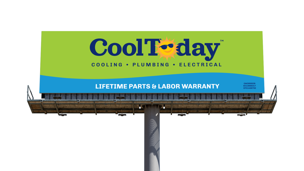 Cool Today: Billboard site preview