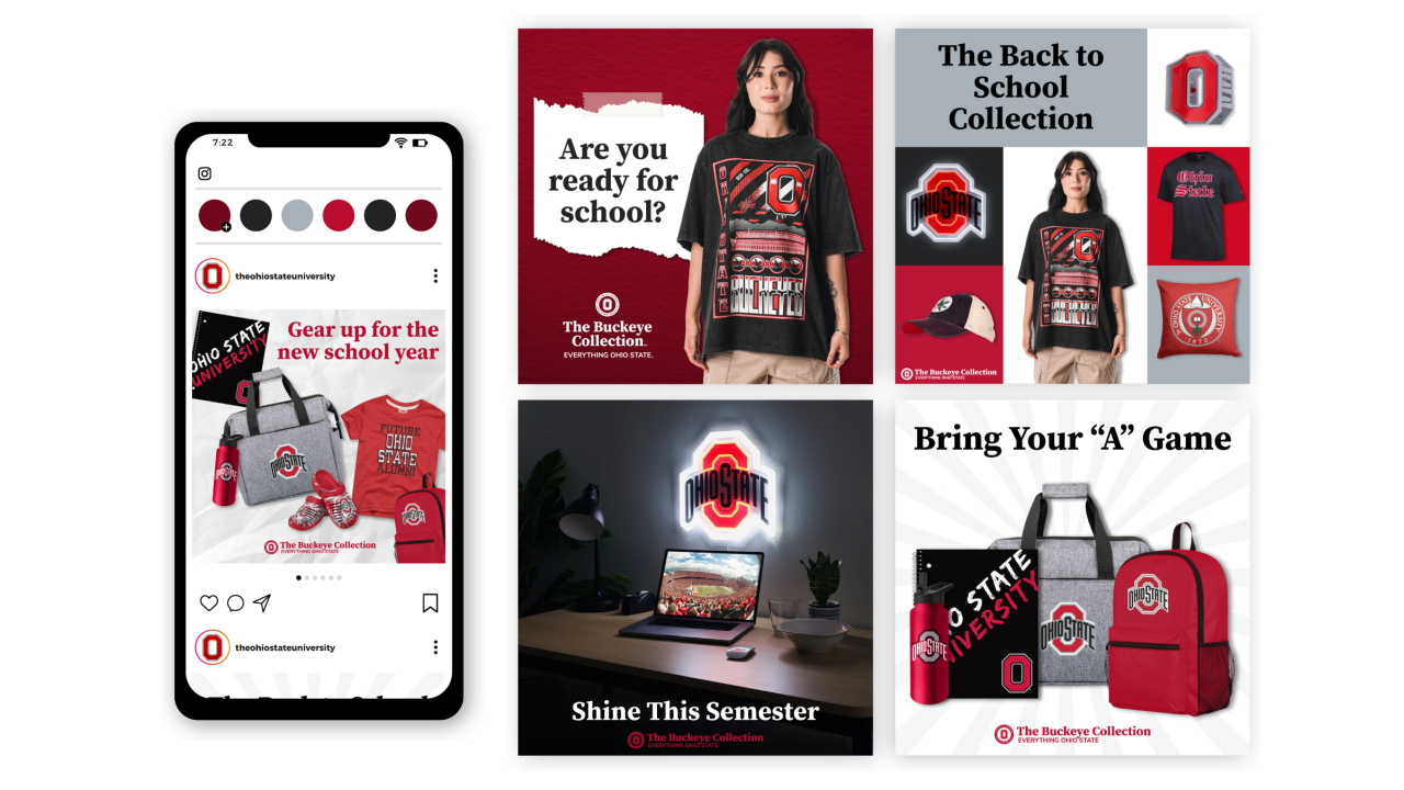 Ohio State University: Social Graphics site preview