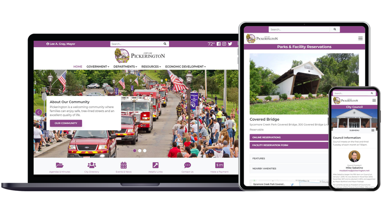 City of Pickerington site preview
